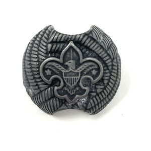 Boy Scouts‎ of America BSA Kerchief Holder Vintage Neckerchief